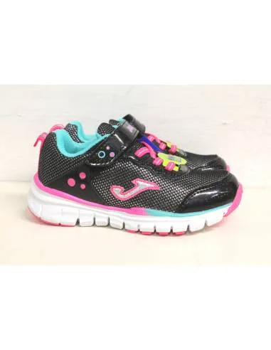 Sneaker Bambina JOMA J.TEMPO 2201 STRAP BLACK PINK