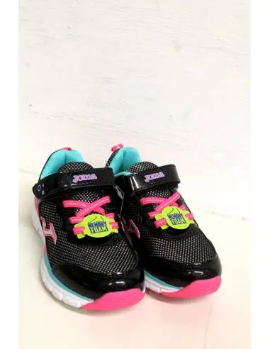 Sneaker Bambina JOMA J.TEMPO 2201 STRAP BLACK PINK