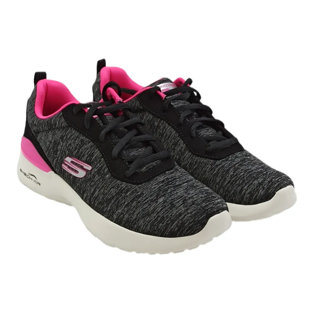 Sneaker donna in tessuto SKECHERS 149344 BKHP AIR DINAMIGHT PARADIS