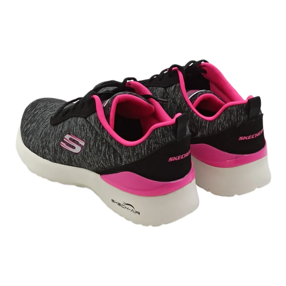 Sneaker donna in tessuto SKECHERS 149344 BKHP AIR DINAMIGHT PARADIS