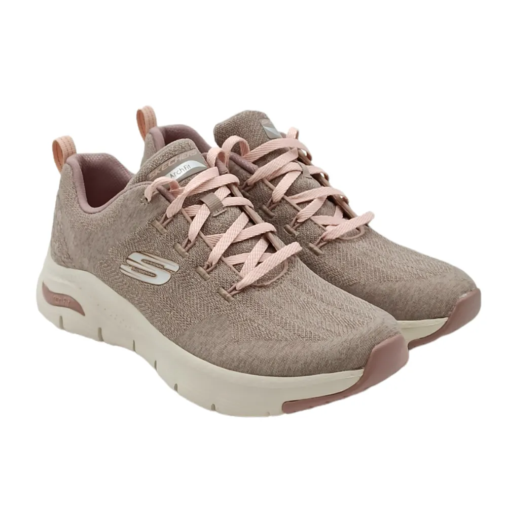 Sneaker donna in tessuto SKECHERS 149414 DKPT ARCH FIT COMFY WAVE 232