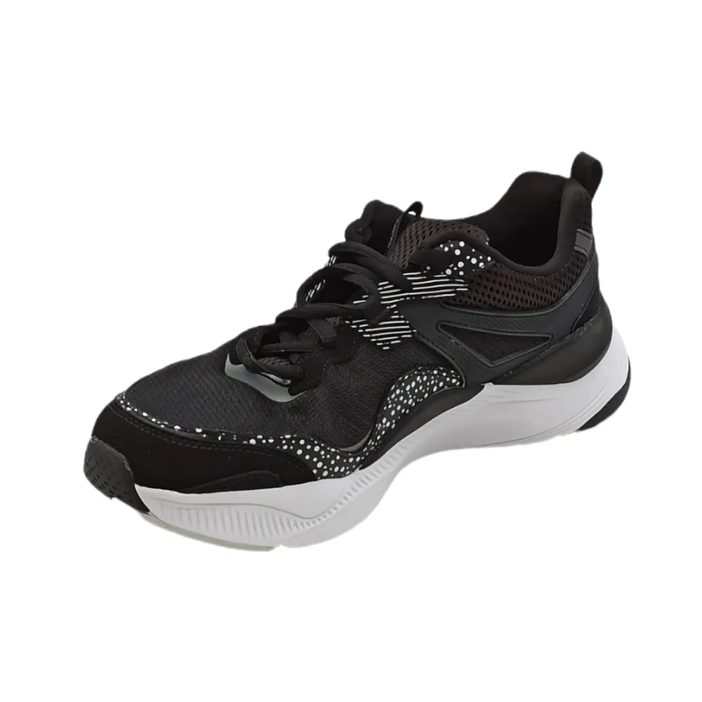 Sneaker donna in tessuto Skechers 149882 Mira- Big Praise BKW