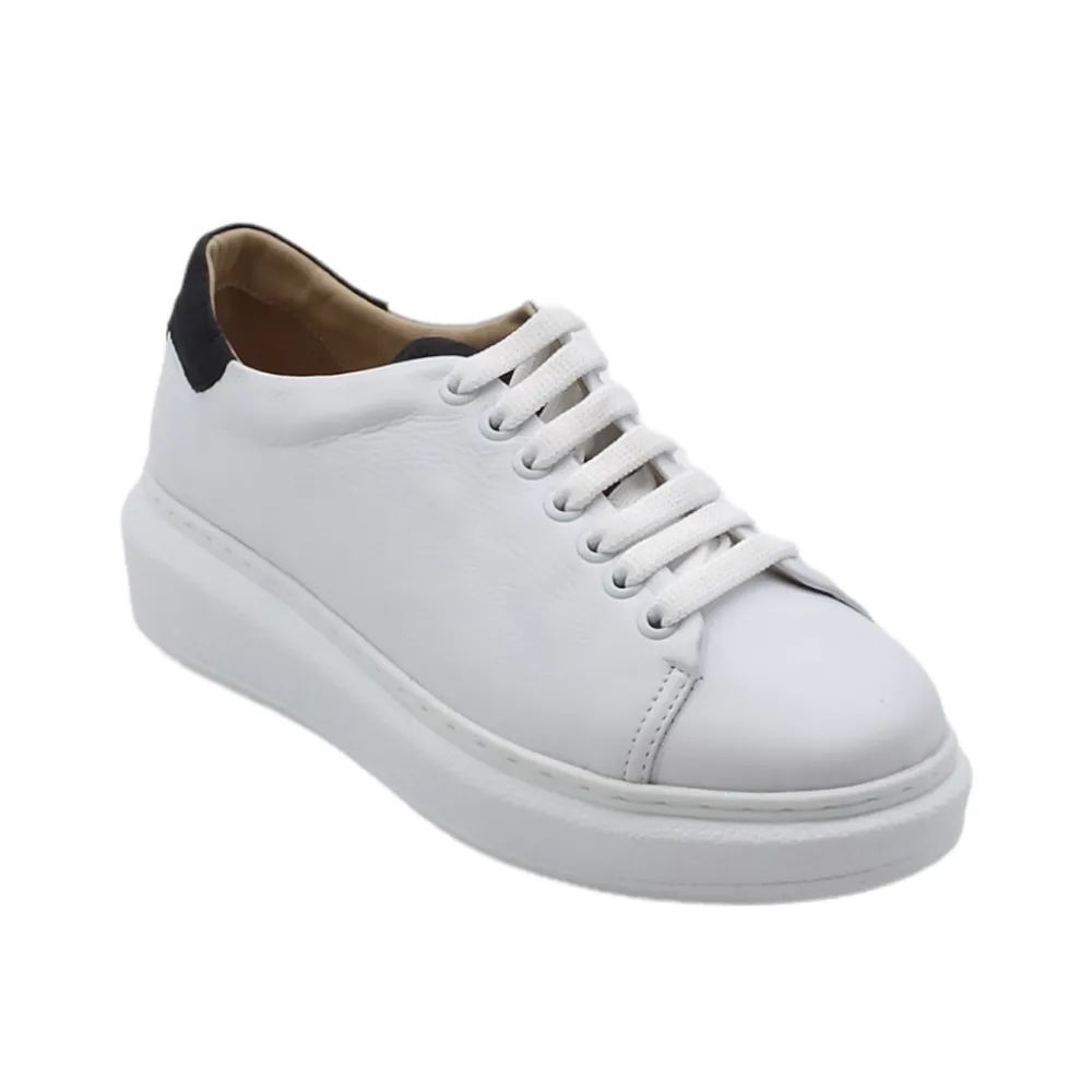 Sneaker donna platform Gate29 11382 NAPPA BIANCO-PICCOLO G