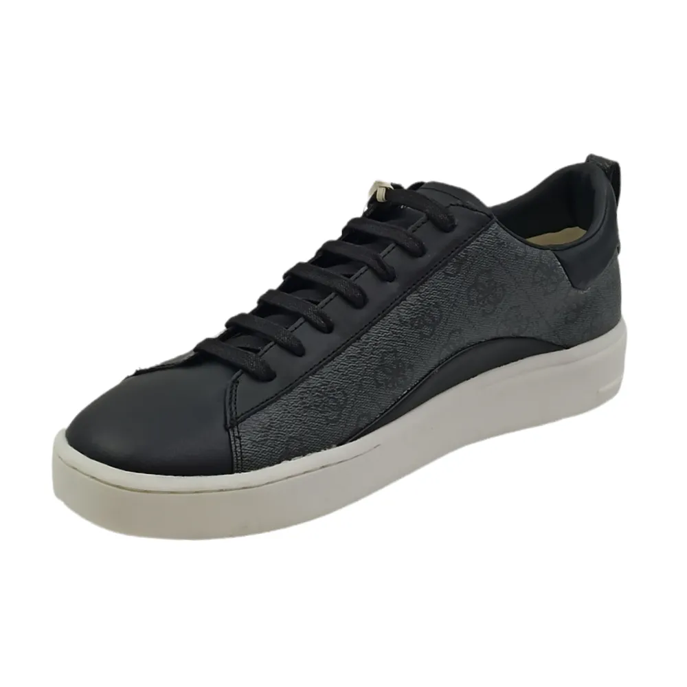 Sneaker uomo in pelle Guess FM7VRNFAL12 COAL