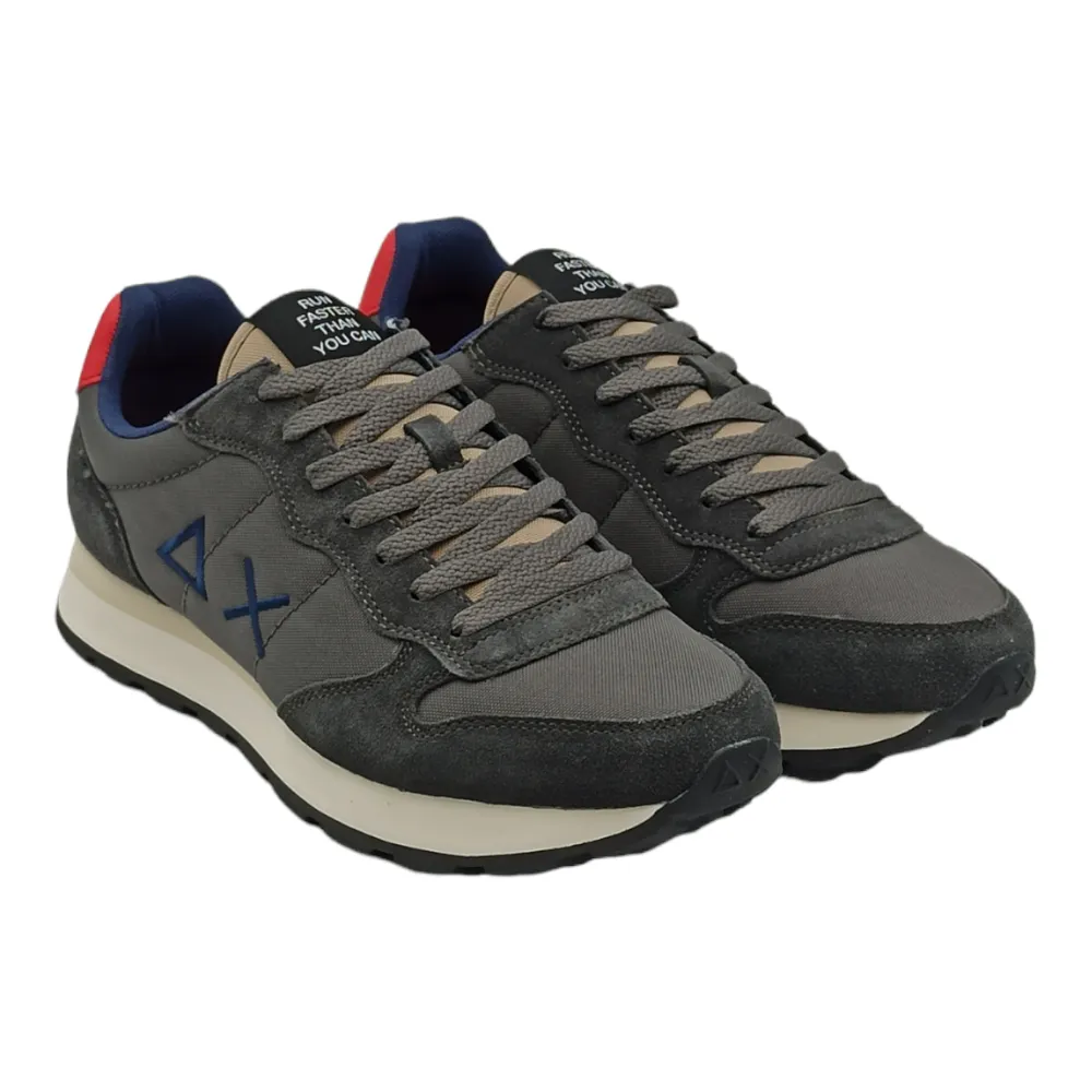 Sneaker uomo in tessuto Sun68 Z42101 GRIGIO SCURO