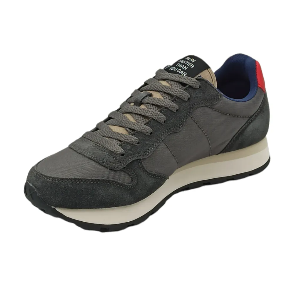 Sneaker uomo in tessuto Sun68 Z42101 GRIGIO SCURO