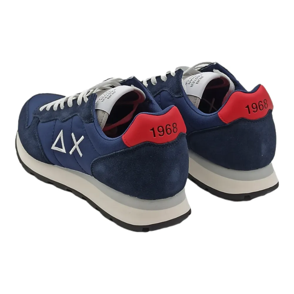 Sneaker uomo in tessuto Sun68 Z42101 NAVY BLUE