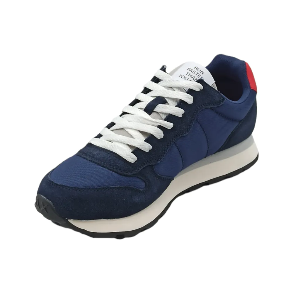 Sneaker uomo in tessuto Sun68 Z42101 NAVY BLUE