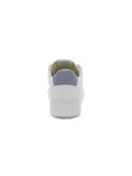 Sneakers Crime London EXTRALIGHT in pelle bianco e avio