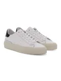 Sneakers D.A.T.E. SONICA LEATHER in pelle bianco e nero