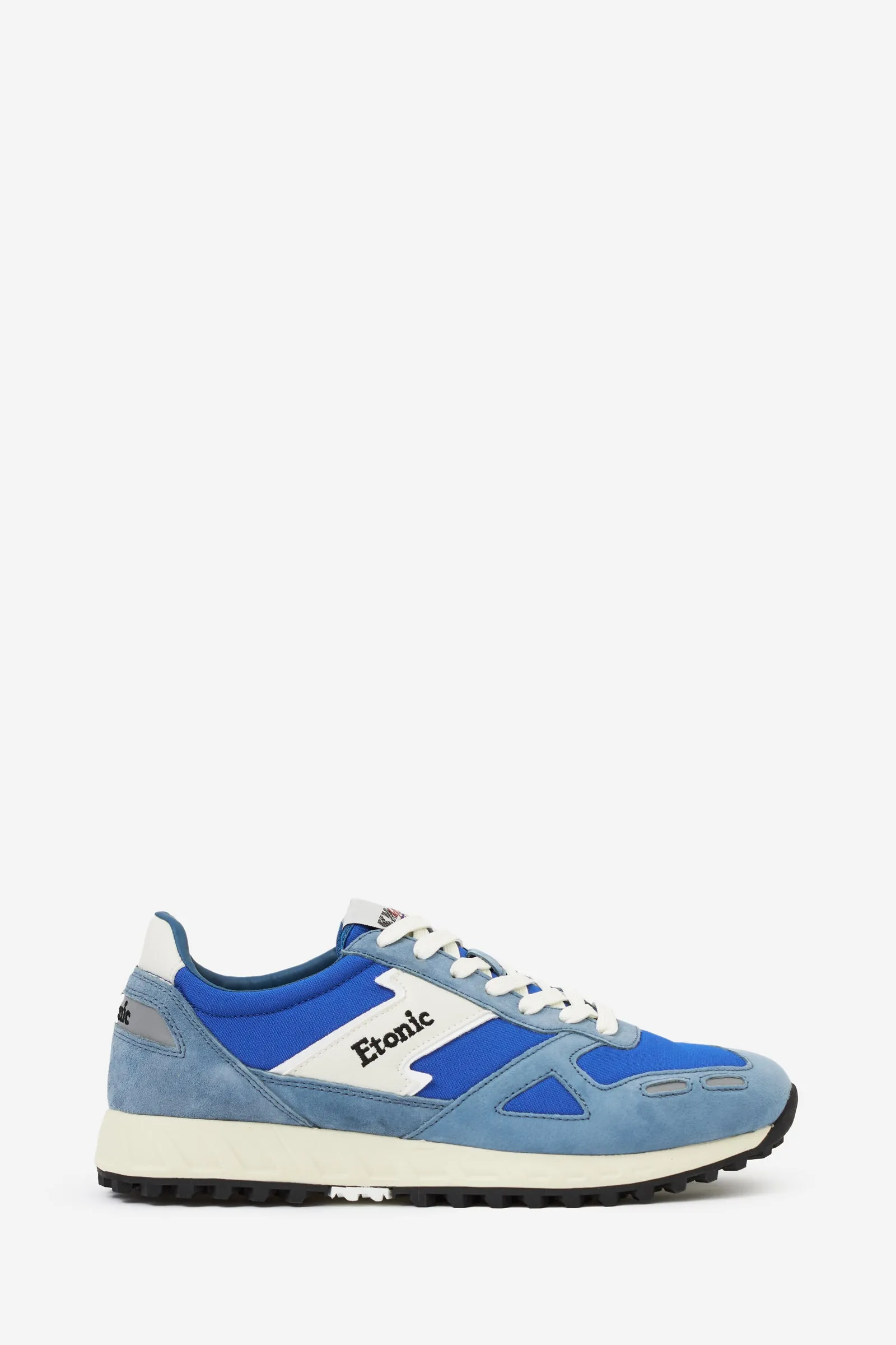 Sneakers PR538 in pelle e camoscio blu