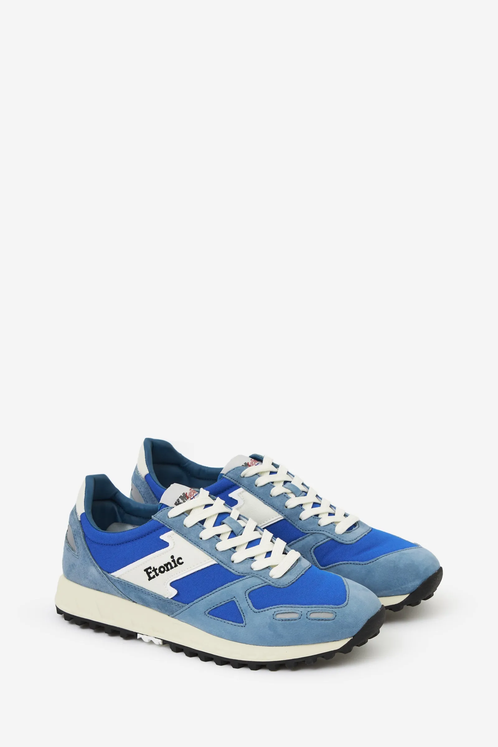 Sneakers PR538 in pelle e camoscio blu