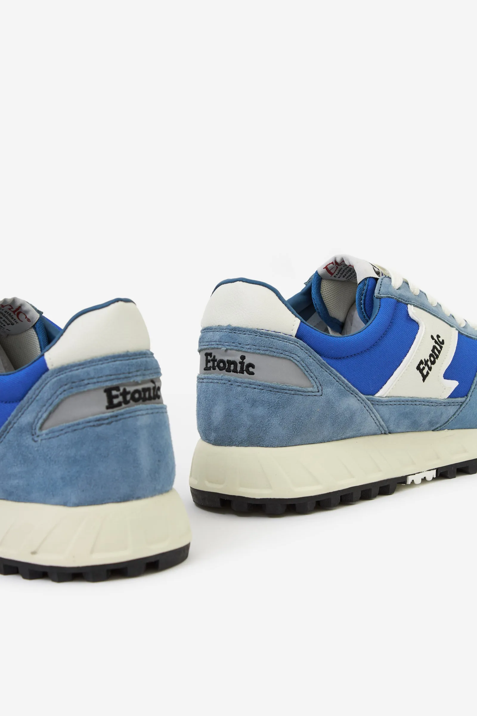 Sneakers PR538 in pelle e camoscio blu