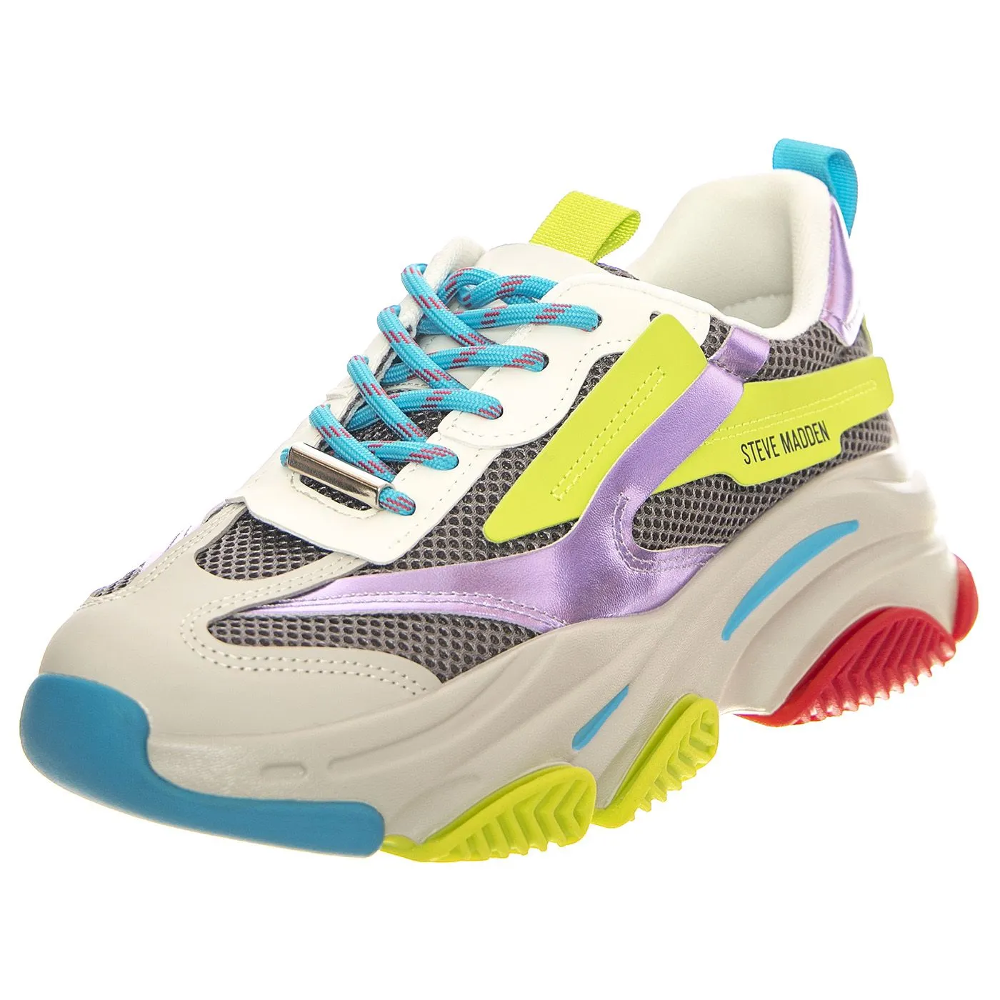 Steve Madden Posession-E Pur Multi - Scarpe Donna Multicolore    