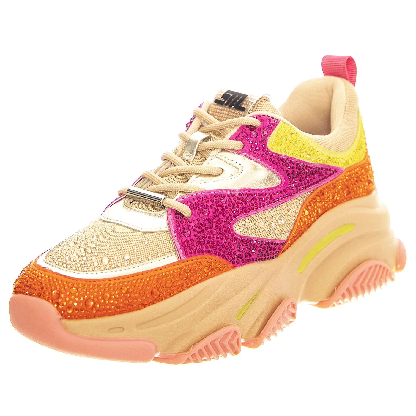 Steve Madden Privy Nat / Org - Scarpe Donna Multicolore    