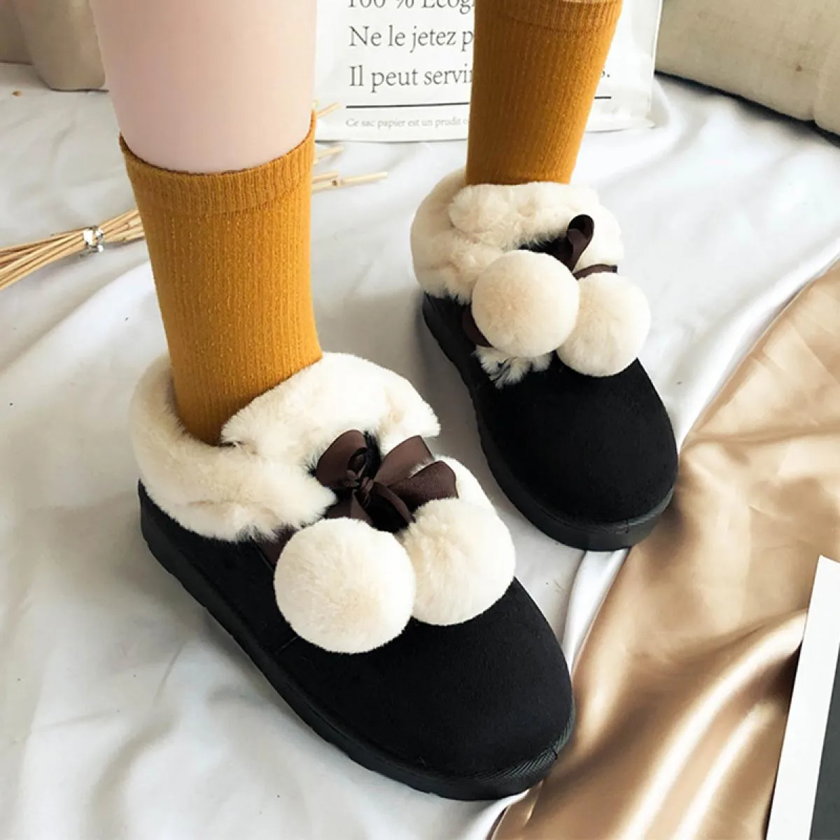 Stivali invernali da donna stivali Chelsea stivali stringati con plateau in pelliccia scarpe calde alla caviglia 2023 nuovi stiv