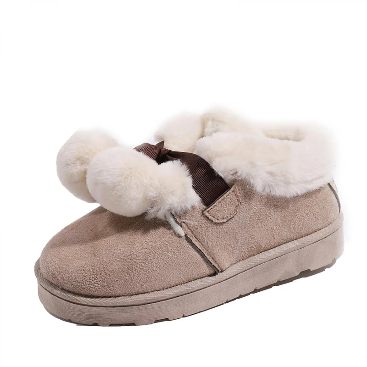Stivali invernali da donna stivali Chelsea stivali stringati con plateau in pelliccia scarpe calde alla caviglia 2023 nuovi stiv