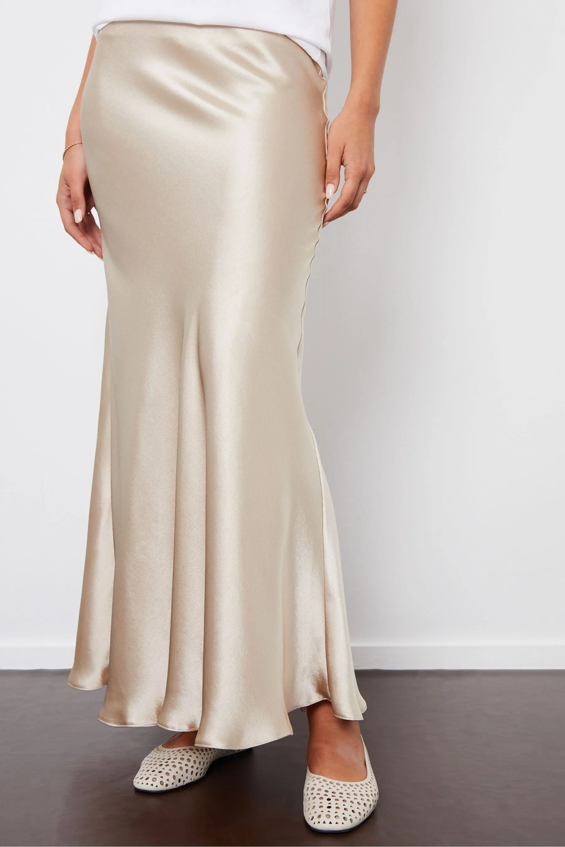 Threadbare Satin - Gonna maxi a sottoveste