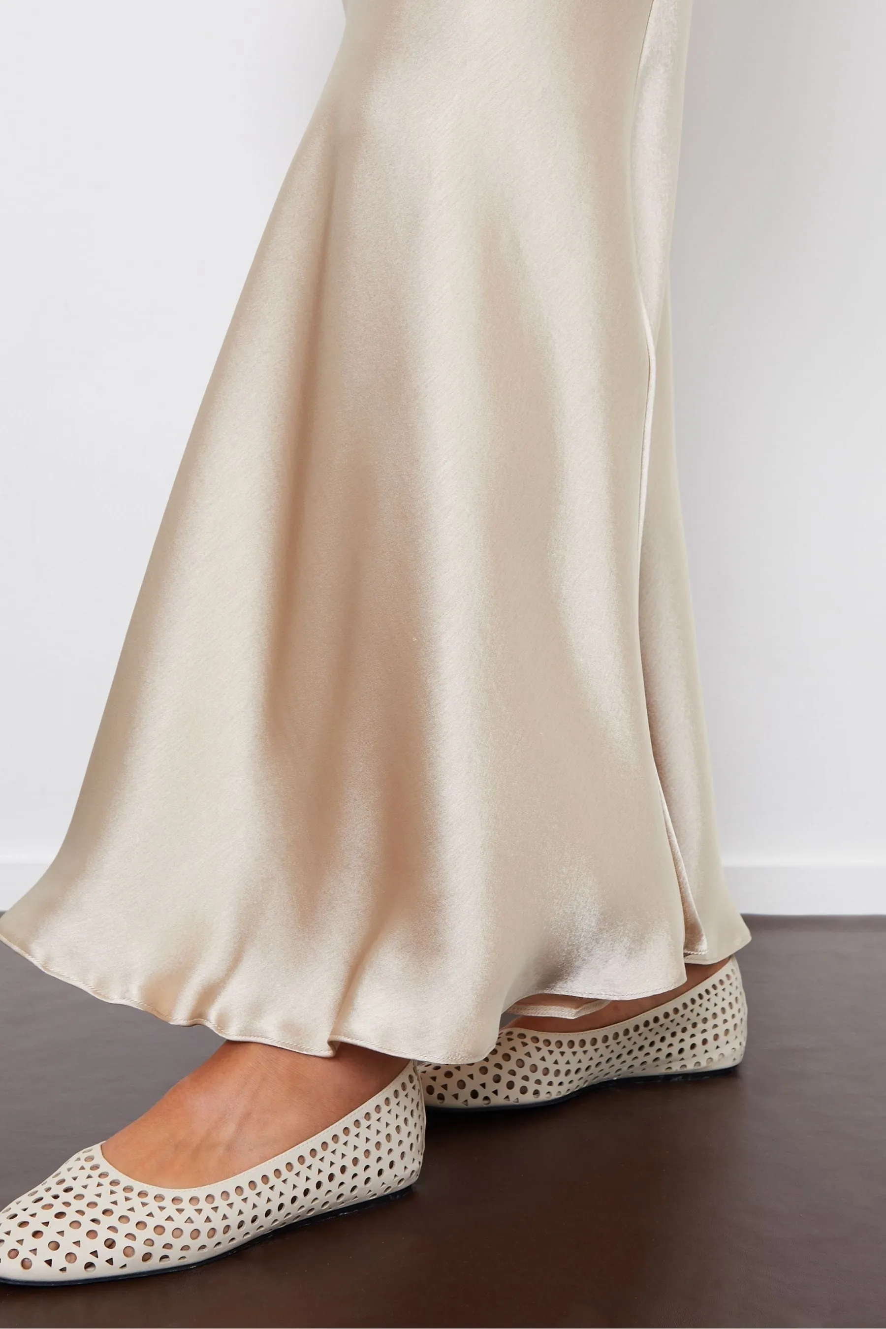 Threadbare Satin - Gonna maxi a sottoveste