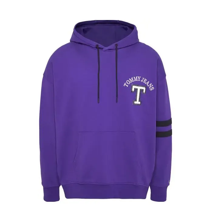 Tommy Jeans Felpa Letterman Uomo