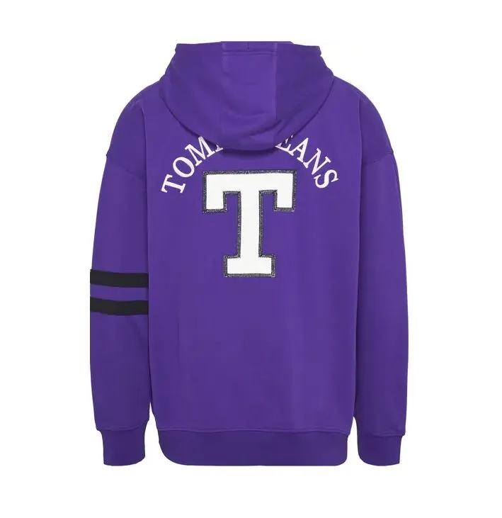 Tommy Jeans Felpa Letterman Uomo