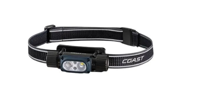 Torcia da testa LED Ricaricabile Coast, 1000