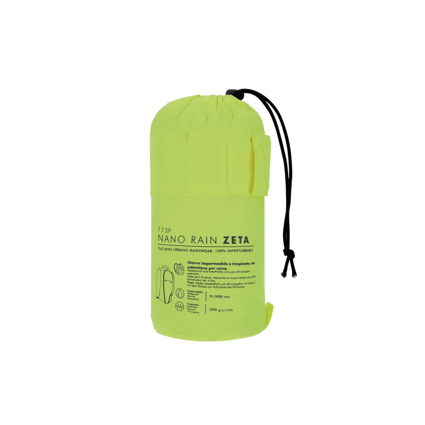 TUCANO URBANO Giacca Nano Rain Zeta Hydroscud XL Giallo Fluo