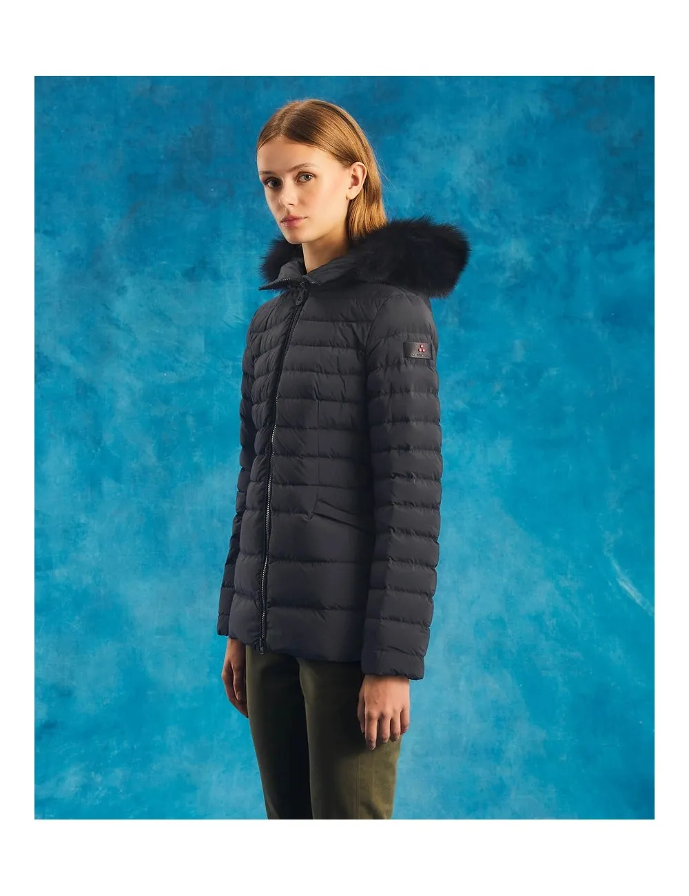 TURMALET 808 ML 05 FUR GIUBBINO DONNA PEUTEREY GIUBBOTTO PIUMINO SLIM PELLICCIA
