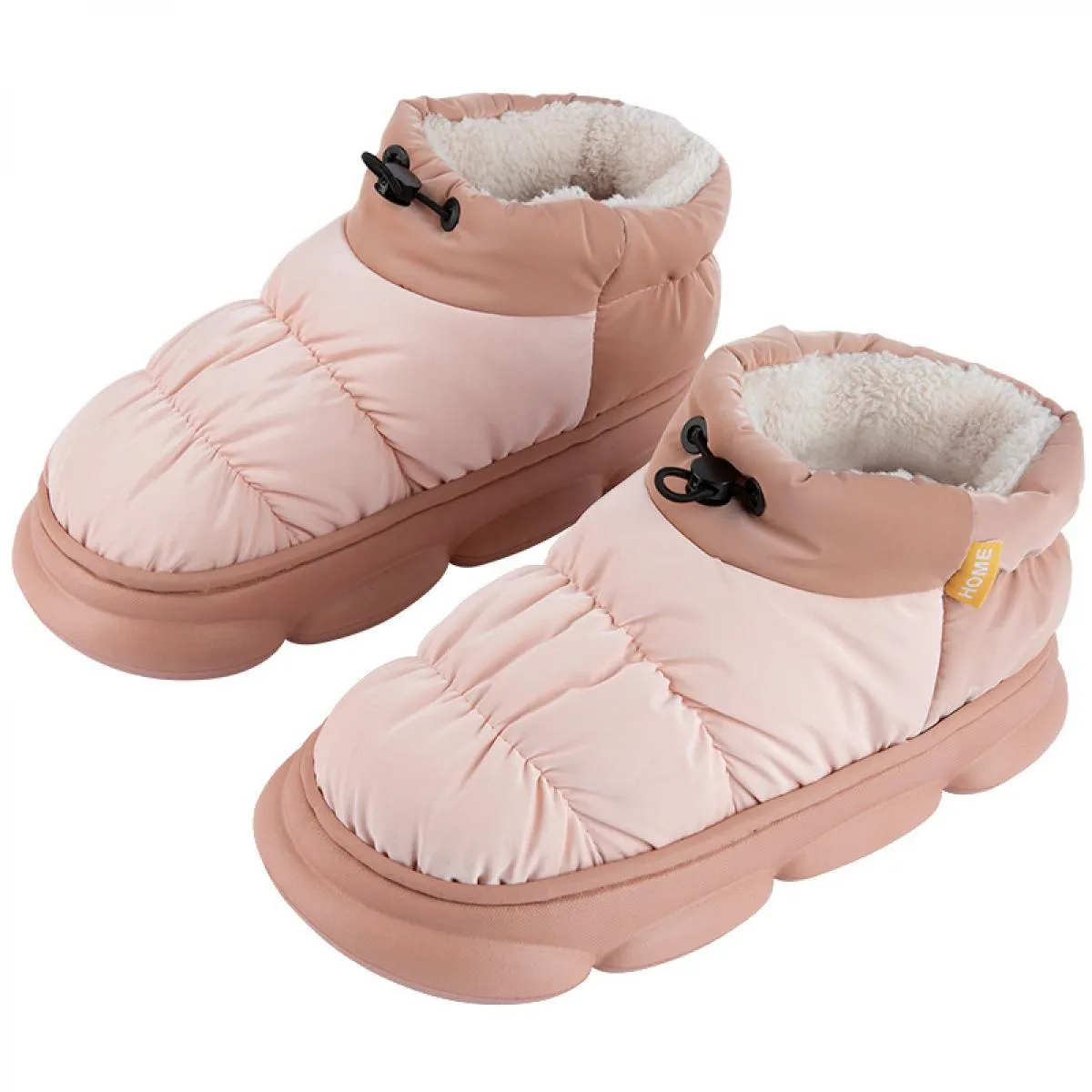 Uni Stivaletti da uomo da donna Scarpe invernali con plateau Scarpe morbide in cotone femminile Scarponi da neve da donna antisc