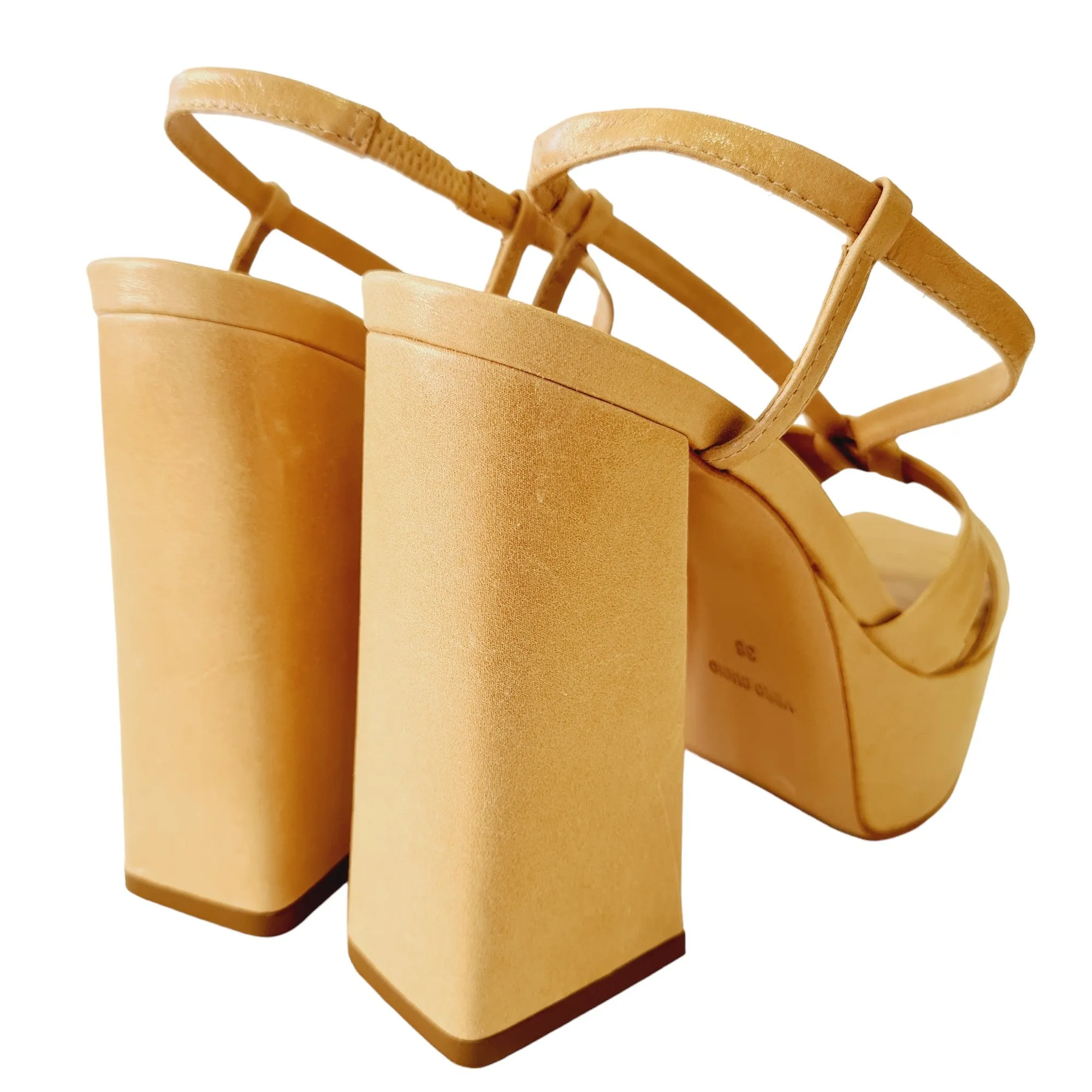 Vicenza Sandalo Donna Pelle Nocciola rif.141